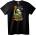 NOONEBRAND Тениска Гейша с риба Кои - 2XL, Black