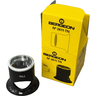 Bergeon Лупа Bergeon 2611-TN-2 за часовникари, бинокулярна, увеличение x5