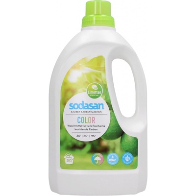 Sodasan Color tekutý prací prostriedok na farebné prádlo 1500 ml