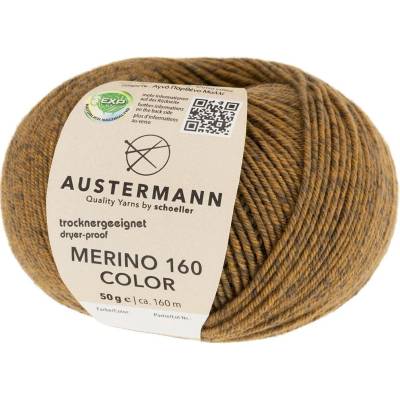 Austermann MERINO 160 EXP COLOR - 100% merino vlna - Ručně pletací příze Barva: 1217 BORKE