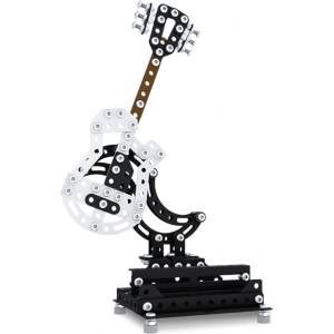MetalCraft Метален конструктор MetalCraft, Стойка за телефон - Китара GL, бяла (M3184-W)