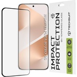 Techsuit Протектор за Huawei Pura 80 Pro - Techsuit - 111D Пълно покритие / Цяло лепило със стъкло / 3D извит екран - Черен