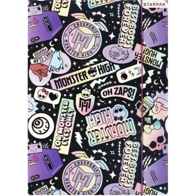 Zložka s gumičkou A4 Monster High STARPAK 512443