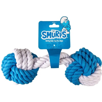 Duvo Plus Smurfs - Въжена гира за кучета, 30 см