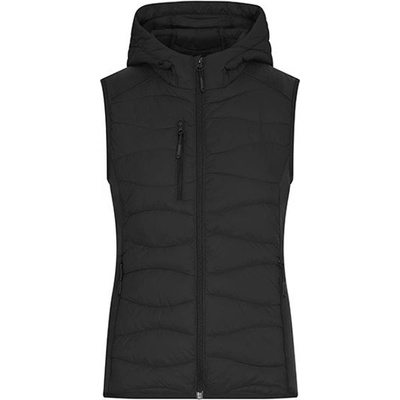 James & Nicholson dámská hybridní vesta JN1327 Black