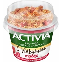 Activia Mix&Go Granola s červeným ovocím a chia 165 g