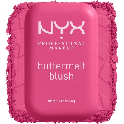 NYX Professional Makeup Buttermelt Blush tvářenka Růžová 5 g – Zboží Dáma