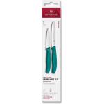 Victorinox Комплект ножове SWISS CLASSIC 8 и 11 cm, комплект 2 бр. , зелен, пластмаса, Victorinox (VN671142C1)