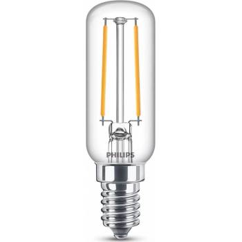 Philips LED žárovka LED E14 T25 2,1W = 25W 250lm 2700K Teplá bílá Filament