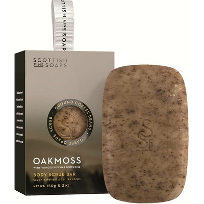 Scottish Fine Soaps Oakmoss exfoliační tělové mýdlo 150 g