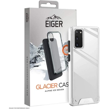 Eiger Glacier Case - удароустойчив хибриден кейс за Samsung Galaxy S20 FE (прозрачен)