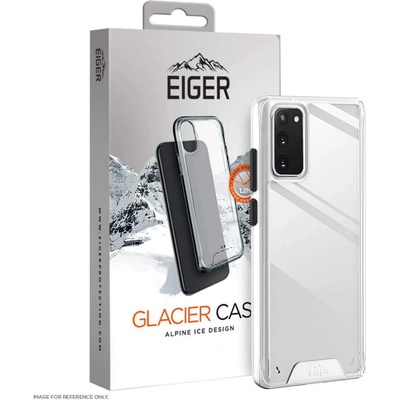 Eiger Glacier Case - удароустойчив хибриден кейс за Samsung Galaxy S20 FE (прозрачен)