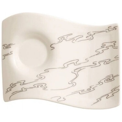 Villeroy & Boch NewWave Caffe Stream párty tanier/malá podšálka 17x13 cm