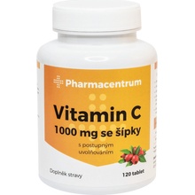 Pharmacentrum Vitamin C 1000 mg se šípky 120 tablet