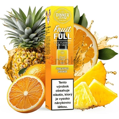 Dinner Lady BAR SALTS Fruit FULL Pineapple Orange 10 ml 20 mg
