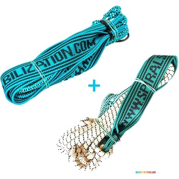 SM systém Elastické lano 6 mm - 8 mm