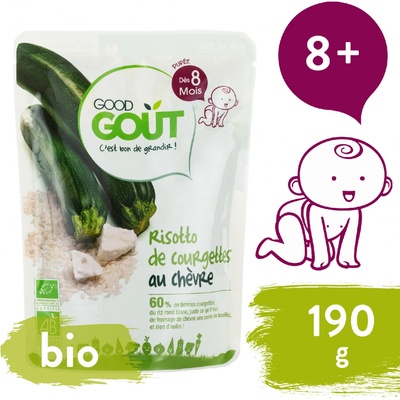 Good Gout Bio Cuketové rizoto s kozím sýrem 190 g