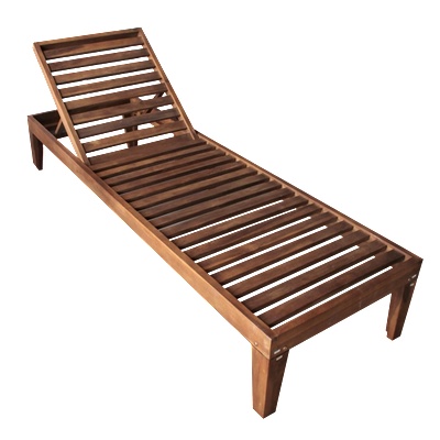 Horecano JAVA-Шезлонг "SANTORINI" 200x65xh35cm (TLL 008-C) (0195369)