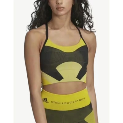 Adidas x Stella Mccartney Truestrength Yoga Knit Bra Yellow/Green