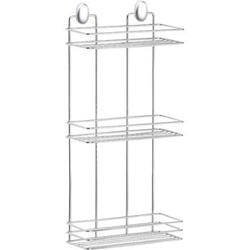 Metalife Етажерка за баня Metalife DKB-720, 3 нива, 11x24х50 см, Хром (DKB-720)