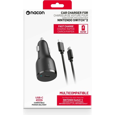 Nacon Car Adapter Nintendo Switch 2
