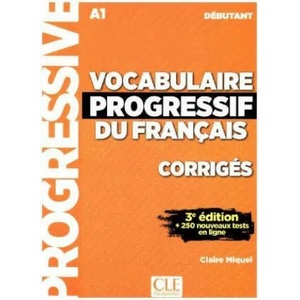 Vocabulaire progressif du Français, Niveau débutant (3ème édition), Corrigés + Audio-CD (ISBN: 9783125300071)