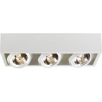 Kaspa Таванна лампа Cube 3 бяла (70353301)