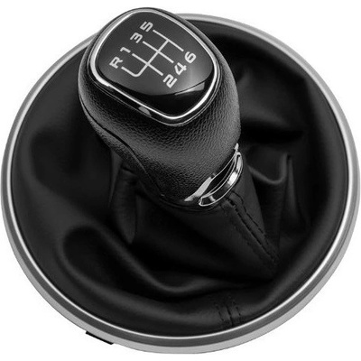 TSM Tuning Řadící páka Škoda Fabia II 2006 - 2014 s manžetou a rámečkem, plaketky 5/6 rychlostí – Hledejceny.cz
