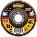 DEWALT Extreme метален ламелен диск с плосък профил 115 x 22.2 мм 60G DT30611 (DT30611)