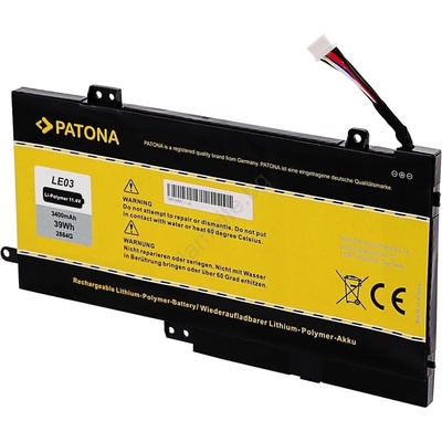 PATONA - Батерия HP Envy x360 m6 3400mAh Li-Pol 11, 4V LE03XL (IM0961)