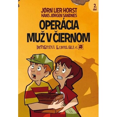 Operácia Muž v čiernom - Jørn Lier Horst, Dietlind Wagner, Hans Jørgen Sandnes (ilustrátor)