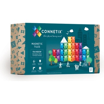 Connetix Rainbow Rectangle 18 ks