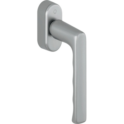 Hoppe Okenná kľučka Hamburg SecuForte 7/32-42 mm, M5x45 mm + M5x50 mm, 45° - oceľ F9