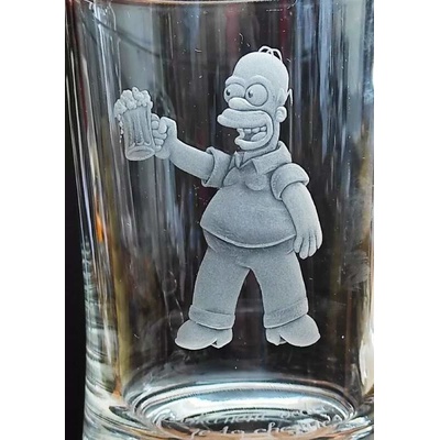Rytiskla.cz DEKOR HOMER SIMPSON 02 s pivem
