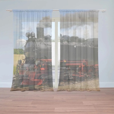 Sablio Záclony Lokomotíva 3: 2ks 150x250cm