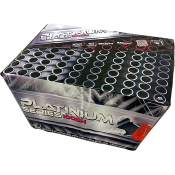 Ohňostroj PLATINUM SERIES 100 rán 20 mm