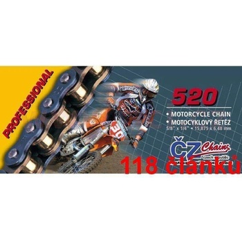 ČZ Chains Řetěz 520 ORM 118
