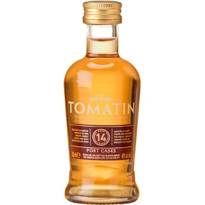 Tomatin Mini 14y 46% 0,05 l (čistá fľaša)
