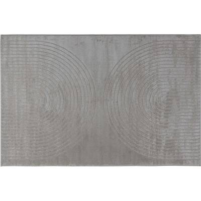 Pure Line Home Килим galati, минималистичен геометричен релеф, сив