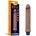 LoveToy Real Softee Vibrating Dildo 9.5" Brown