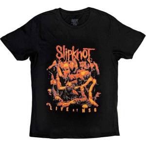 Slipknot Live at MSG Orange (Back Print) Black M Риза (SKTS142MB02)