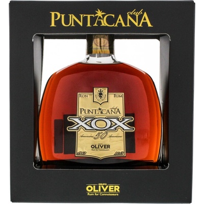 Puntacana Club XOX 50 Aniversario 40% 0,7 l (kartón)