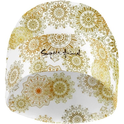 Suspect Animal Funkční čepice Golden eye bílá Žlutá