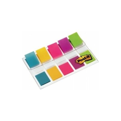 3M Záložky Post-it Index úzke v zásobníku