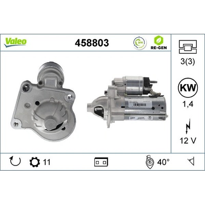 Startér VALEO 458803