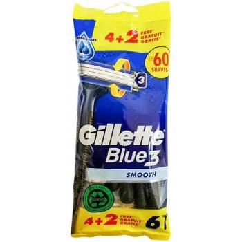 Gillette Самобръсначка Gillette Blue3 4+2 (торбичка)