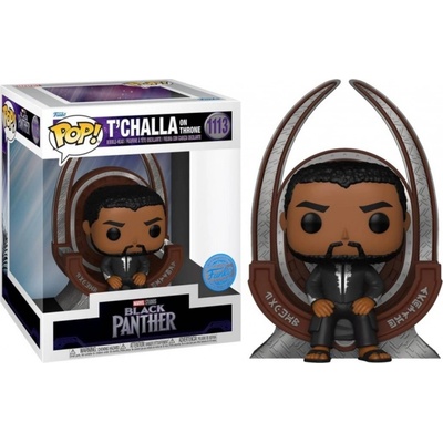 Funko Pop! 1113 Marvel TChalla on Throne Special Edition
