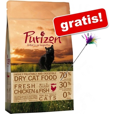 Purizon Adult Sterilised kuřecí & ryba bez obilovin 2,5 kg