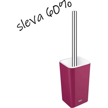 Nimco Eli - stojánkový WC kartáč, burgundská fialová