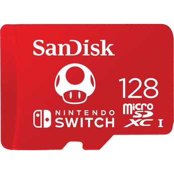 SanDisk Nintendo Switch 128GB microSD SDSQXAO-128G-GNCZN